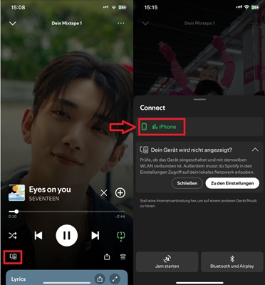 Spotify Connect trennen