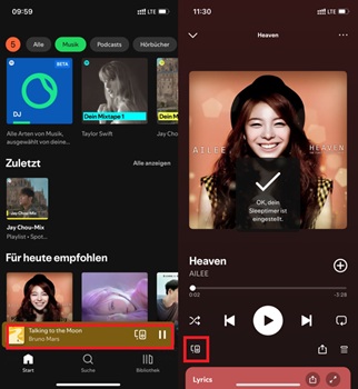 Spotify über Spotify Connect auf Hisense TV streamen