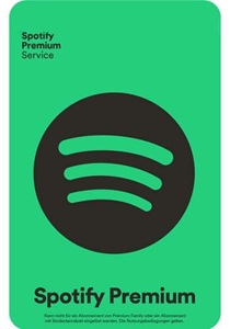 Spotify Geschenkkarte