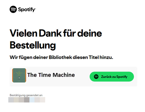 Spotify Hörbücher erfolgreich kaufen