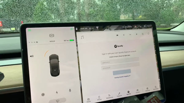 Spotify im Tesla hören