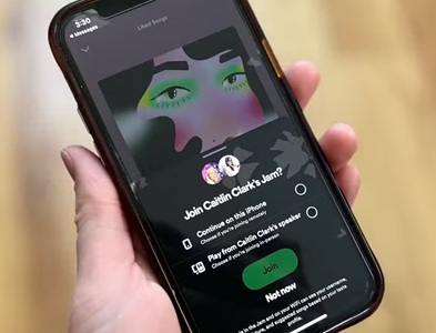 Spotify Jam beitreten