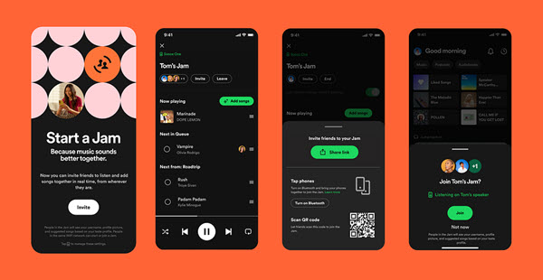 Spotify Jam eineichten