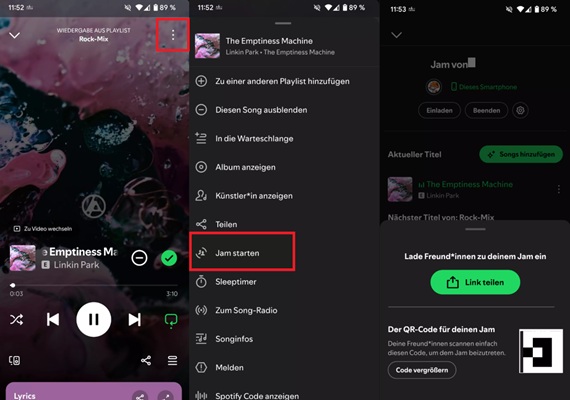 Spotify Jam starten
