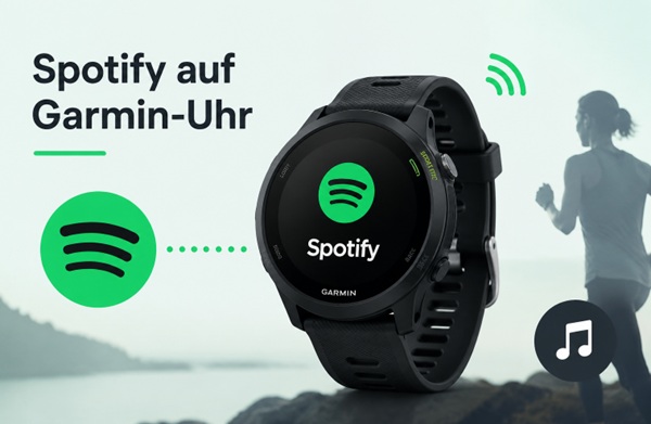 Spotify auf Garmin Uhr