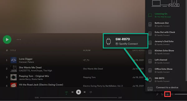 Spotify Musik direkt auf Galaxy Watch abspielen ohne Handy