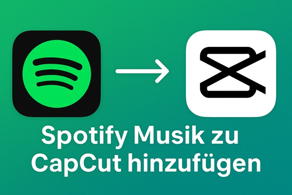 CapCut-Video mit Spotify Musik hinterlegen