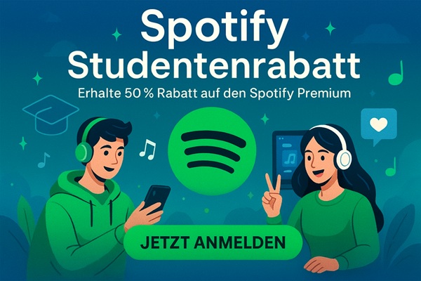 Spotify Studentenrabatt bekommen