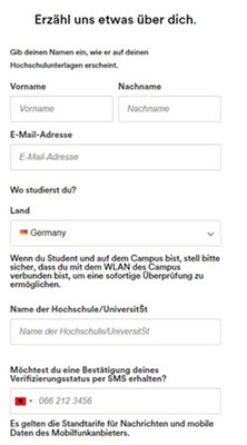 Spotify Verifizierung für Student