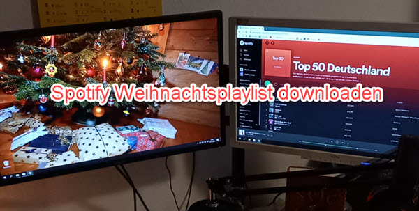 Spotify Weihnachtsplaylist herunterladen