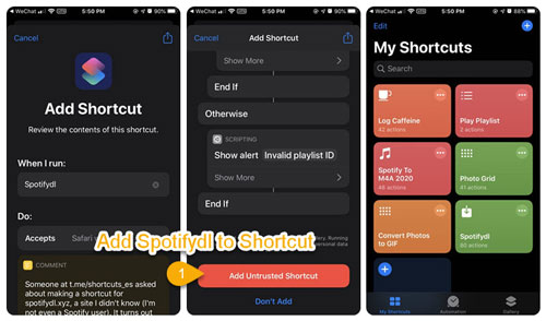 Spotiydl iOS Spotify Downloader