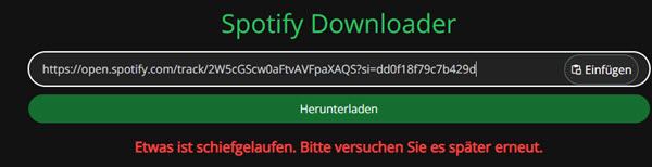 Spotify Songs in MP3 umwandeln mit SpotifyDown Converter