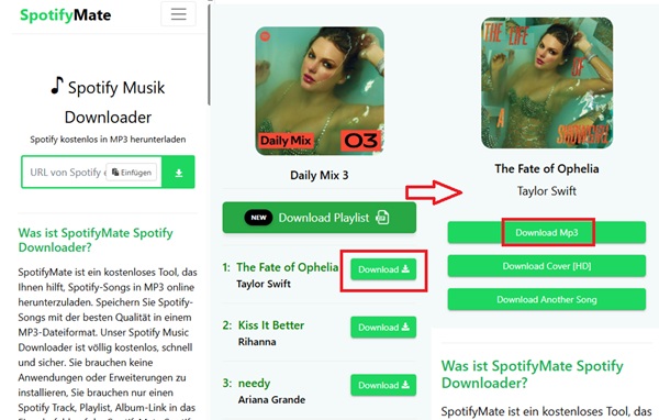 SpotifyMate Android Spotify Downloader