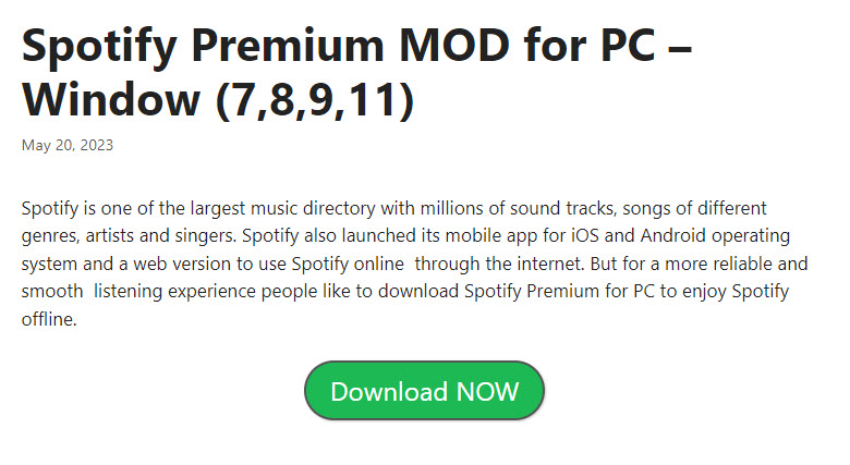 SpotifyMod Spotify Premium Mod downloaden auf dem PC