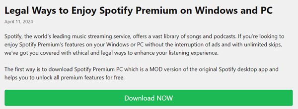 SpotifyMod Spotify Premium Mod downloaden auf dem PC