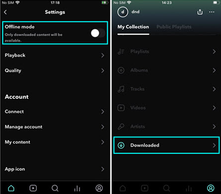 Tidal Musik offline hören auf dem iPhone und Android
