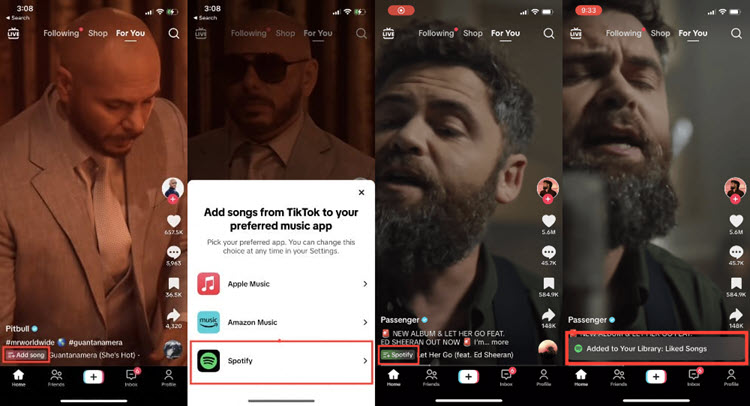 Spotify mit TikTok verbinden