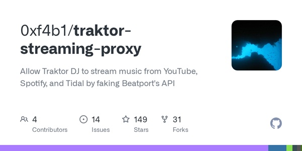 traktor-streaming-proxy auf GitHub