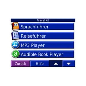 Audible auf Garmin hören mit Travel Kit