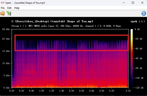 TuneFab-Audioqualität überprüfen