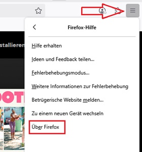 Über Firefox