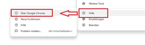 Über Google Chrome