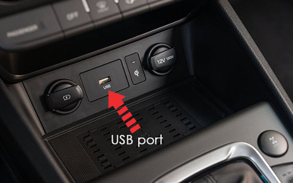 Auto USB-Anschluss