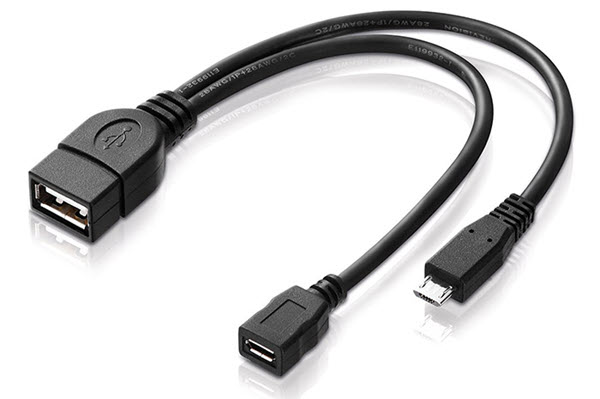 USB-Stick via Kabel mit Fire TV verbinden