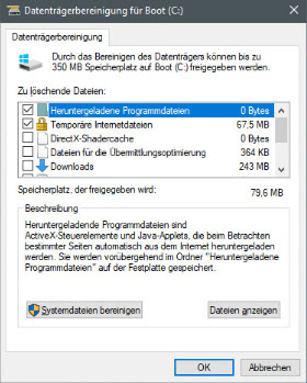 Windows Cache entleeren