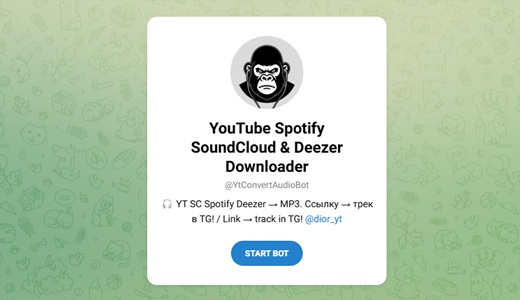 @YtConvertAudioBot
