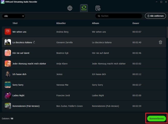 Deezer in MP3 downloaden