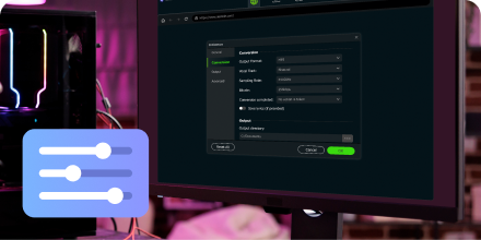 Ausgabeeinstellungen anpassen