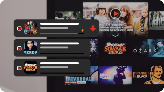 Unterstützt schnellen und stapelweisen Download