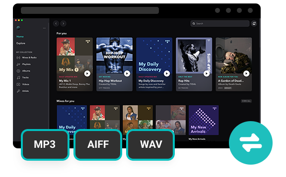 Tidal in MP3 downloaden