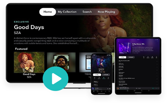 Tidal überall abspielen
