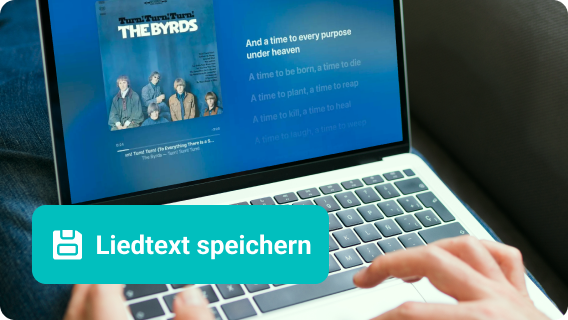 Liedtexte beibehalten