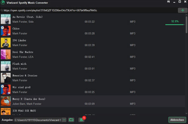 Spotify in MP3 umwandeln